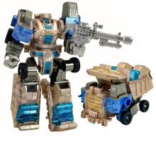 WOOPIE Transformējošais robots ASĀ ĀTRUMĀ 2in1 Kaujas kravas automašīna