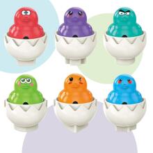 WOOPIE Puzzle Sorter Montessori Match the Shapes Happy Chicks Eggs 6pcs
