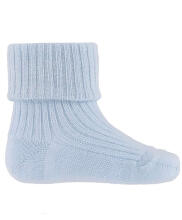 La bebe™ Natural Eco Cotton Baby Socks Art.81008 Blue Dabīgas kokvilnas mazuļu zeķītes/zekes [made in Estonia]