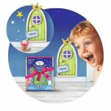 Zahnfee - Wooden gnome door, 2 assorted