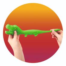 Zoology - Stretchy sand crocodile, 3 assorted