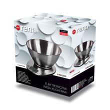 Electronic kitchen scale with a bowl ELDOM WK320S, steel