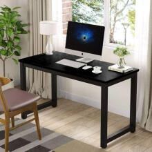 Computer desk, table, gaming table, school, black ModernHome