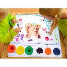 MASTERKIDZ Квадратный живописный поднос Монтессори