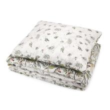 Makaszka  Bedding Set Сotton S 70x90/30x40cm Art.254548 Ornithology  High quality bed linen made from natural cotton