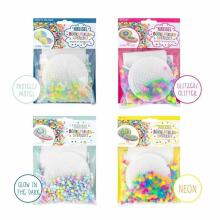 Ironing beads spinning top craft kit, 4-unit set, 4 assortments
