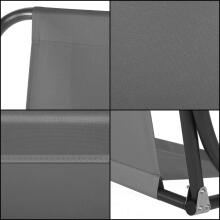Dārza šūpoles sēdekļa materiāls Springos GS0003S 160x100 cm ūdensnecaurlaidīgs audums, pelēks