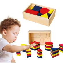 Деревянные блоки Дьенеса Геометрические формы Viga Toys Монтессори