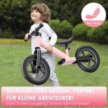Zwoos Balance Bike Art.255172 Pink  Детский велосипед - бегунок с металлической рамой