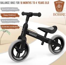 Mncylion Balance Bike Bobike Art.255175 Black Детский велосипед - бегунок с металлической рамой