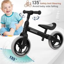 Mncylion Balance Bike Bobike Art.255175 Black Детский велосипед - бегунок с металлической рамой