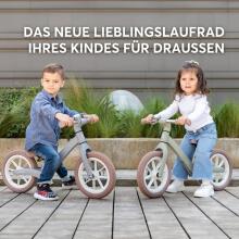 KikkaBoo Lanser Balance Bike Art.255182 Beige Детский велосипед - бегунок с металлической рамой