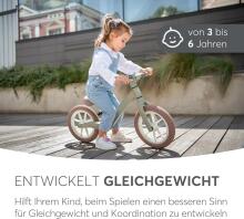 KikkaBoo Lanser Balance Bike Art.255183 Grey Bērnu skrējritenis ar metālisko rāmi, Līdzsvara velosipēds