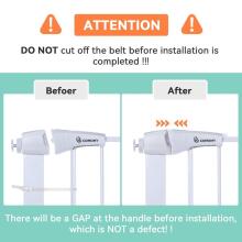 Comomy Door Safety Gate Art.255189 White  Security Gate