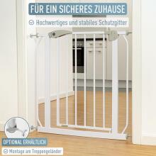 Berrin XXL  Safety Gate Art.255196 White  Security Gate