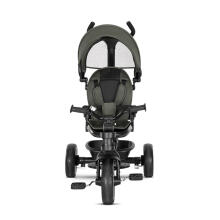 Lorelli Tino Art.10050682512 Green Children's tricycle with handlebar and roof