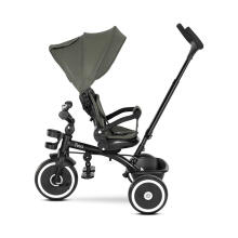 Lorelli Tino Art.10050682512 Green Children's tricycle with handlebar and roof