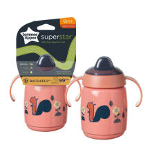 TOMMEE TIPPEE training cup TT 1X SIPPEE, 6M+, 300ml, pink, 448011