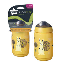 TOMMEE TIPPEE cup TT 1X SIPPER, 12m+, 390ml, yellow, 448007