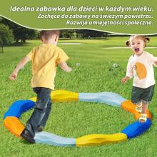 WOOPIE Modular Balance Beam Sensory Path Round