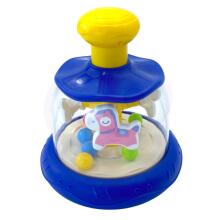 WOOPIE BABY Krāsainie Poniji Zilā Griezējtops Karuselis ar Bumbām