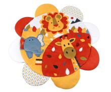 MILLY MALLY 6145 TinyMini JL639-2B Образовательный коврик 2в1 Сафари Цветок