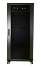 Шкаф-стойка 32U 600х800мм, черный, стоячий
