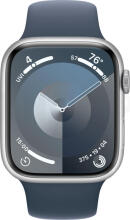 Apple Watch Series 9 45MM - Silver  Prece no ekspozīcijas Garantija 2 gadi