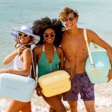 Polarbox Cool Box Retro Cooler Art.255940 Pop Yellow kempinga ledusskapis/aukstumkaste 12L