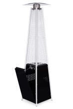 Gāzes terases sildītājs, 13 kW, terasei un dārzam, regulators, šļūtene, vāks, MultiGarden