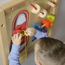 MASTERKIDZ Образовательная доска - Монтессори для развития мелкой моторики