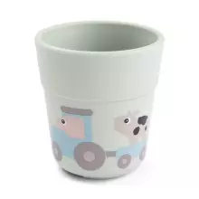 Foodie dinner set w/suction Tiny farm Green