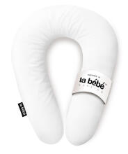 La Bebe™ Snug Maternity Pillow Art.256213 White  Подкова для сна / кормления малыша, 20x70 см