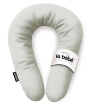 La Bebe™ Snug Maternity Pillow Art.256214 Light Grey  Подкова для сна / кормления малыша, 20x70 см