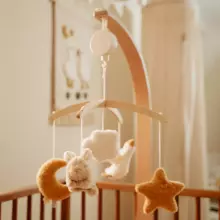 Little Dutch Wooden Music Mobile Newborn Naturals FSC Art.8400