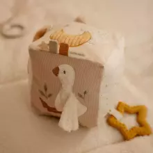 Little Dutch Soft Activity Cube Natural Newborn Art.8409  Развивающий куб