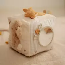 Little Dutch Soft Activity Cube Natural Newborn Art.8409  Развивающий куб