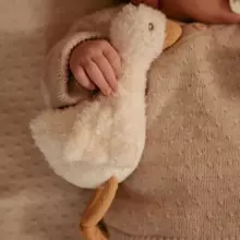 Little Dutch Gift Set Art.8415 Natural Newborn Komplekts augstākas kvalitātes -kokvilnas miega lupatiņa , (100% dabisks)
