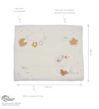 Развивающий коврик Little Dutch Newborn Naturals 80×100 см Art.8408