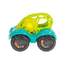 Lean Toys Art.49944Mašinīte ar grabuli un mīkstiem elementiem