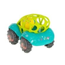 Lean Toys Art.49944Mašinīte ar grabuli un mīkstiem elementiem