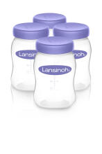 Lansinoh Breastmilk Storage Bottles Art.20417 Бутылочки для хранения молока  4 шт,160 мл