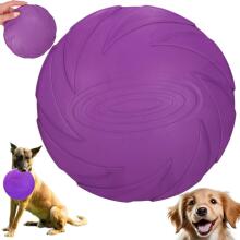 Frisbi sobakam, 2 vienā, aportivochnyj диск, bļoda edy, diametrs 18 cm, violeta