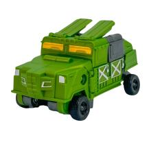 WOOPIE 3-in-1 Set Transforming Robot Combat Vehicle and Dart Launcher Green