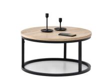 Modern industrial loft coffee table, 60 cm ModernHome