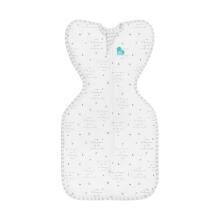 Love To Dream Swaddle Up  Art.LTD-L1003232WHTXS Superstar Cotton swaddle-sleeping bag for comfortable sleep, swaddling XS times.
