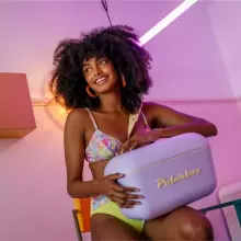 Polarbox Cool Box Retro Cooler Art.256940 Pink Холодильник для кемпинга 20Л