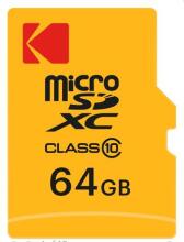 Kodak mSD 64GB Class10 Extra EKMSDM64GXC10CK