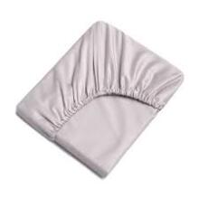 La Bebe™ Satin 89x38X5cm Art.760325 Pelēks palags ar gumiju