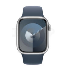 Apple Watch Series 9 GPS 41MM - Silver Blue  A2978 Prece no ekspozīcijas Garantija 2 gadi